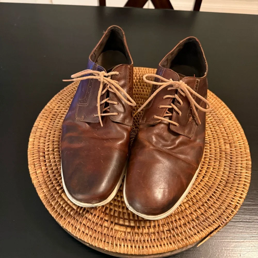 Timberland Brown Leather Oxfords‎